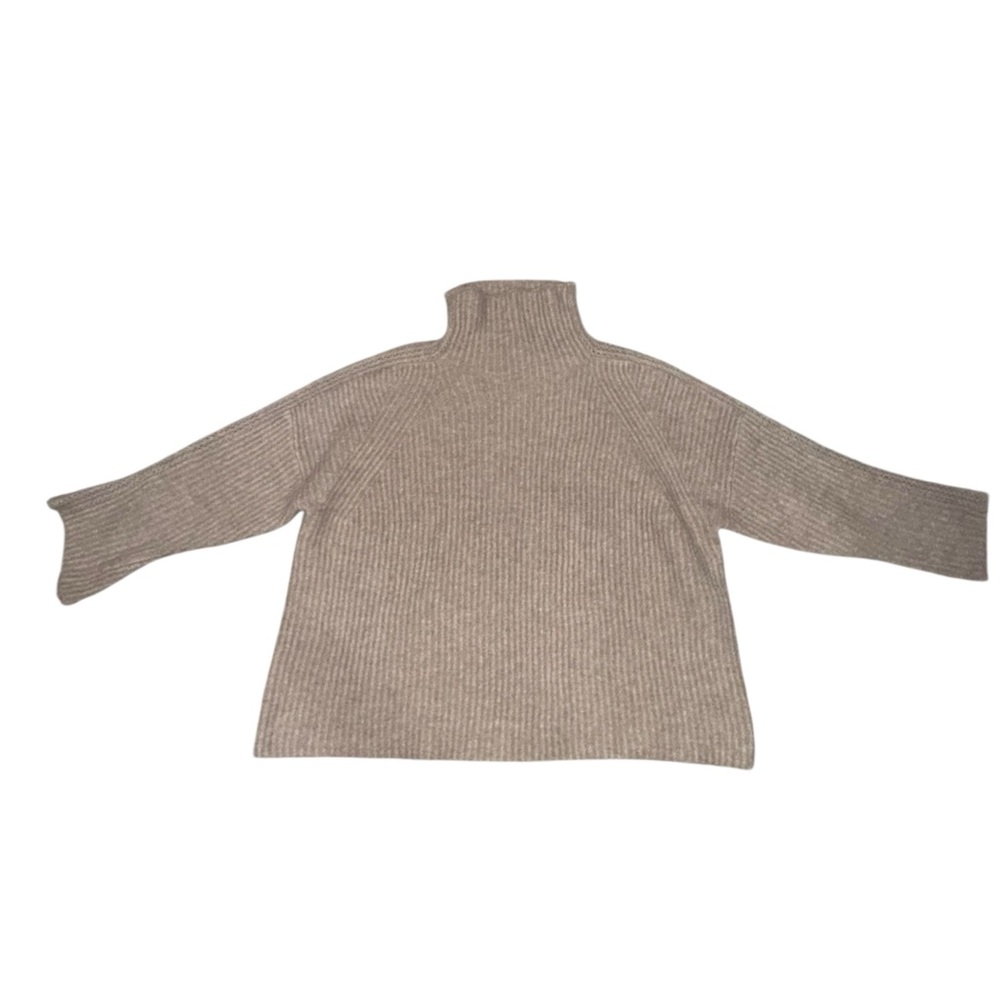 3.1 Phillip Lim Taupe Lace Detail Pullover Sweater Size XS - Picture 3 of 12